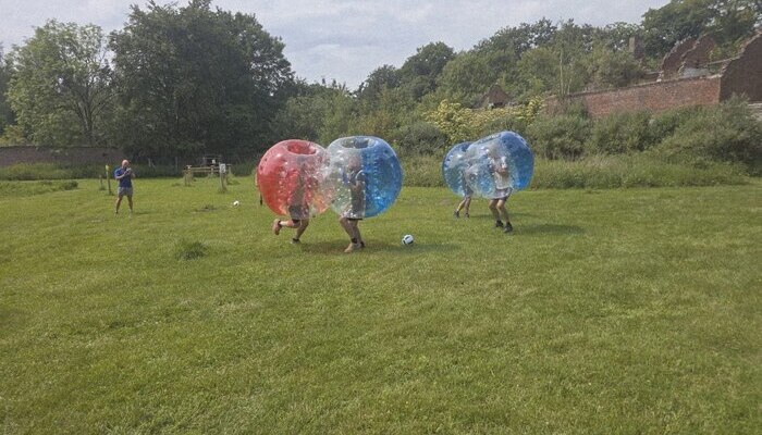 Bubble Foot Team Building