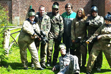 Paintball à Bruxelles en terrain privatisé